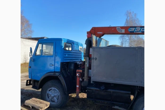 КамАЗ с манипулятором Unic 330 в отличном состоянии- фото № 7