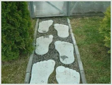 Тротуарная плитка "Стопа Великана".Садовая дорожка "Следы"- фото № 2