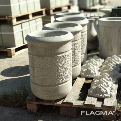 Урна для мусора уличная бетонная- фото № 2