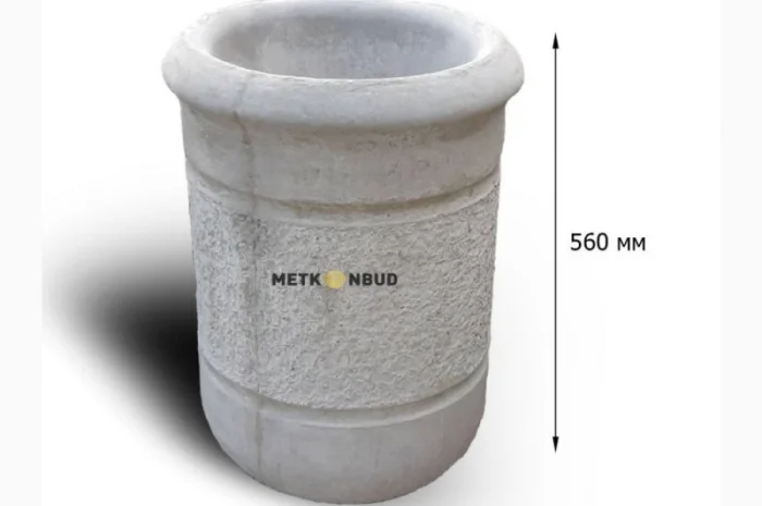 Урна для мусора уличная бетонная- фото № 3