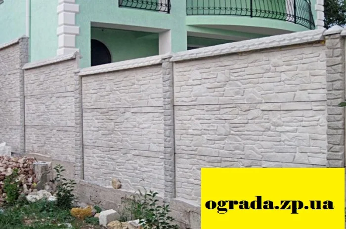 Навершень на плиту.Козырек для плит еврозабора- фото № 1