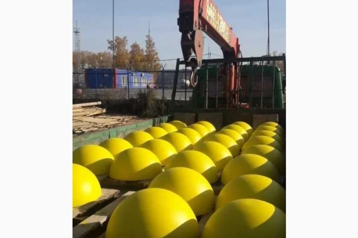 Полусфера бетонная. Парковачный барьер- фото № 6