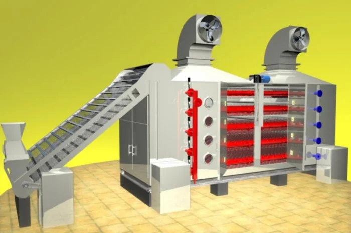 Сушилка конвейерная ленточная паровая Г4- КСК-15- фото № 1