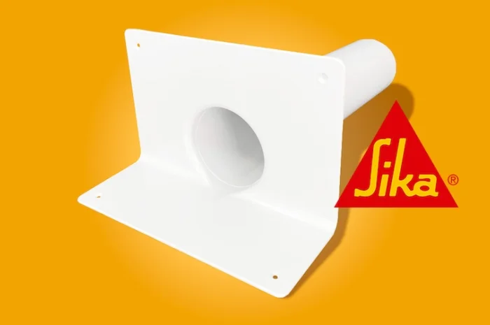 ПВХ-воронка парапетна, діаметр 125 мм- фото № 1