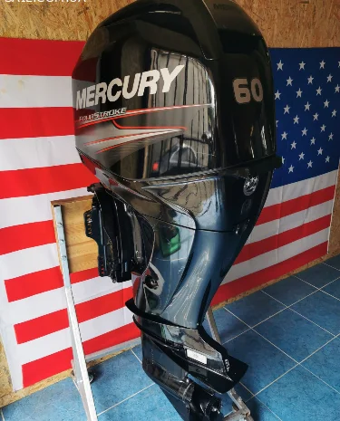 Пропонується лодочний мотор Mercury - 60 б/у в доброму стані- фото № 1