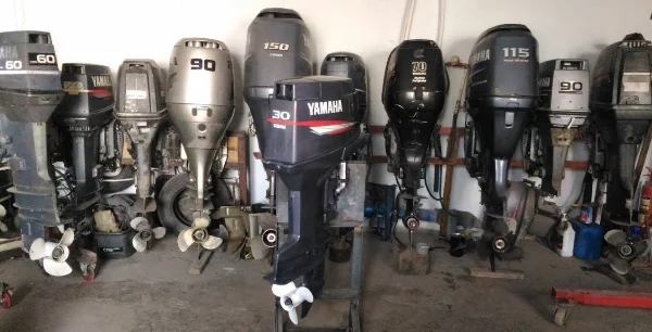 Продается лодочный мотор Yamaha - 25- фото № 5
