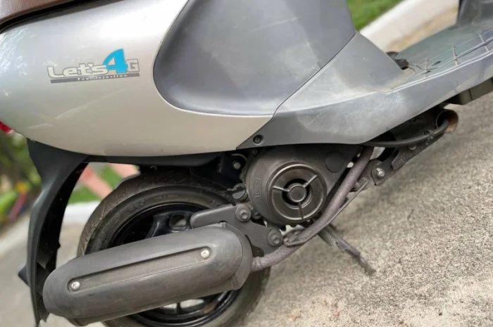 Продается мотоцикл Suzuki Lets 4G в идеальном состоянии- фото № 4