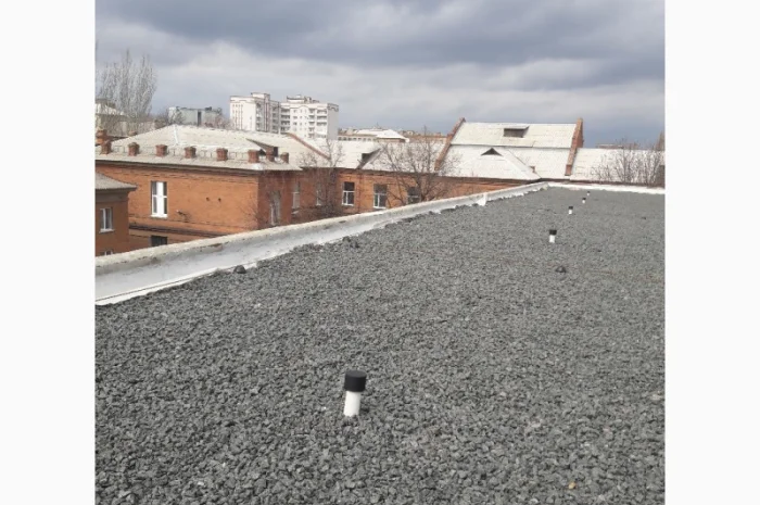 Монтаж балластной кровли в Днепре- фото № 1