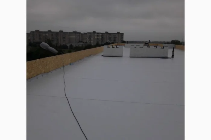 Монтаж ПВХ мембрани в Дніпрі- фото № 1