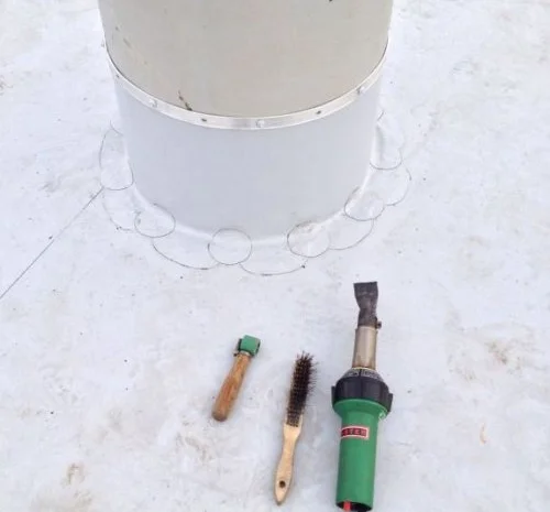 Послуги з укладання ПВХ мембрани та гідроізоляції- фото № 1