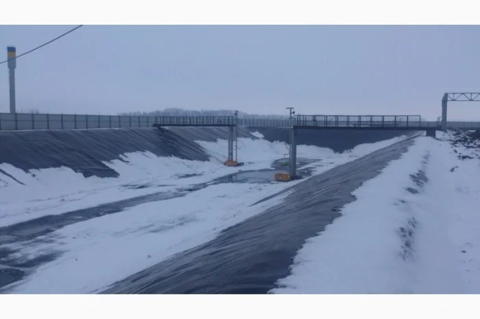 Гидроизоляция прудов и резервуаров- фото № 1