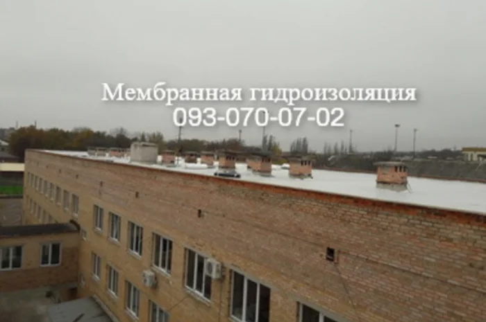 Монтаж покрівлі з ПВХ та ТПО мембрани- фото № 1