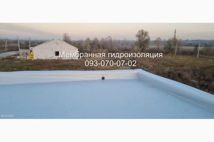 Покрытие и гидроизоляция кровли в Ровно- фото № 1