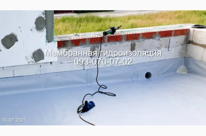 Гидроизоляция террас и крыш в Ивано-Франковске- фото № 1