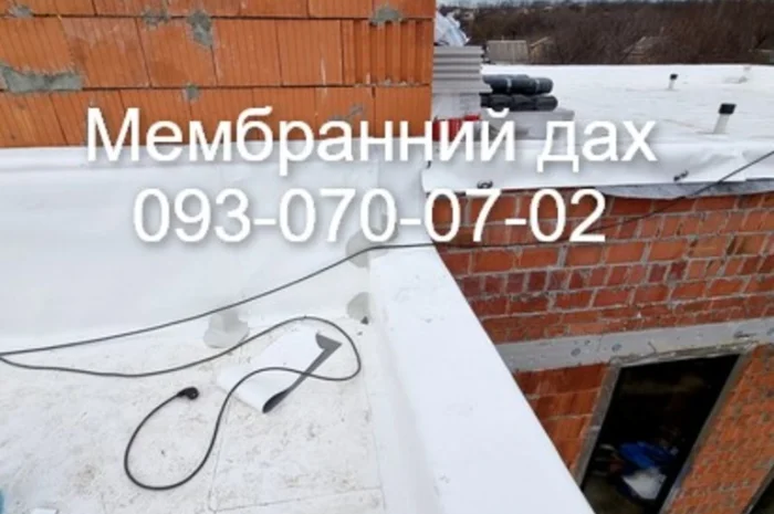 Ремонт мембранной крыши и укладка мембран- фото № 1