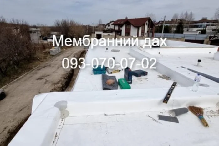 Ремонт мембранной крыши и укладка мембран- фото № 3