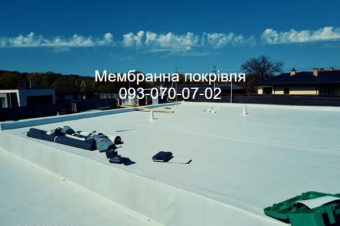 Монтаж мембранного покриття та гідроізоляція- фото № 2