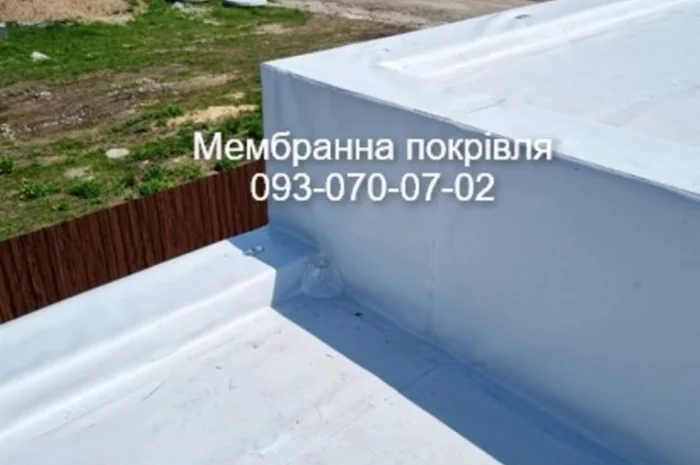 Монтаж ПВХ покрівлі та укладка ПВХ мембрани- фото № 4