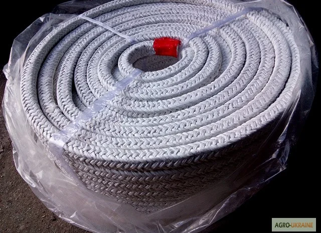 Асбошнур плетёный квадратный для котлов и печи- фото № 2