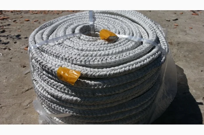 Азбесто-синтетичний квадратний плетений шнур для котла та печі- фото № 1