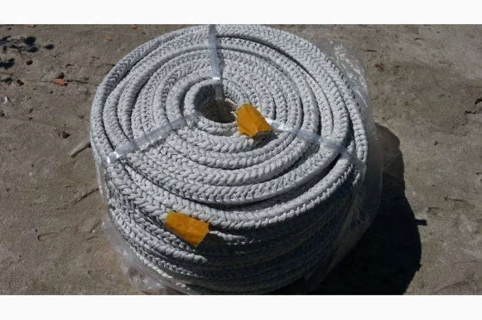 Азбесто-синтетичний квадратний плетений шнур для котла та печі- фото № 2