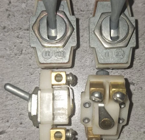 Перемикач П20-А2 з 3 положеннями та 3 контактами- фото № 1