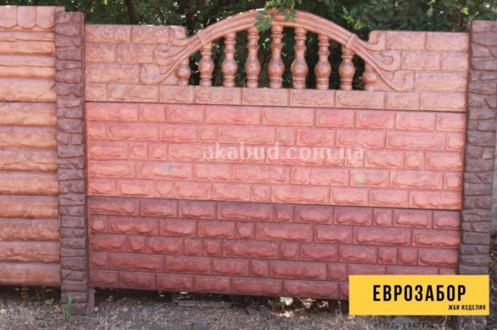 Бетонные столбы для забора. Еврозабор Кривой Рог- фото № 1