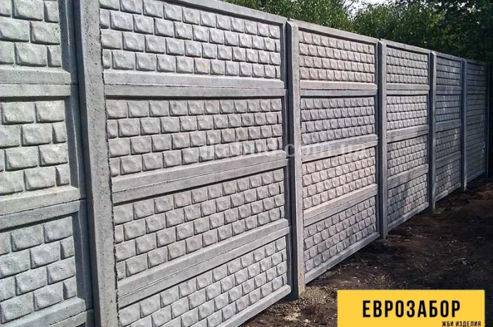 Бетонные столбы для забора. Еврозабор Кривой Рог- фото № 19