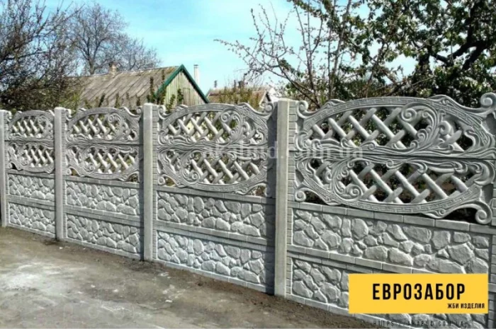 Бетонные столбы для забора. Еврозабор Кривой Рог- фото № 17