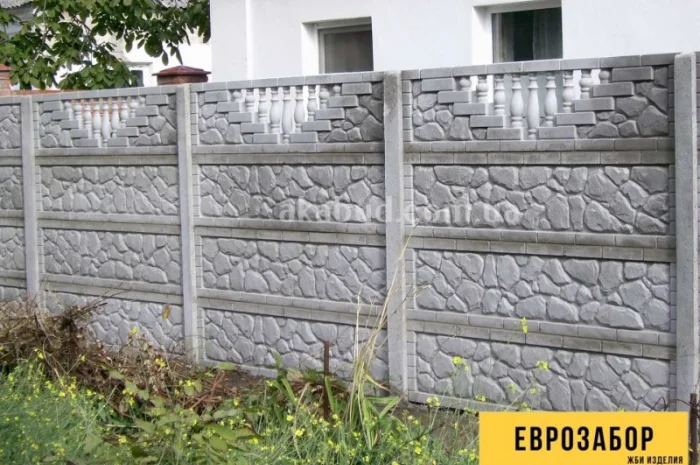 Бетонные столбы для забора. Еврозабор Кривой Рог- фото № 15