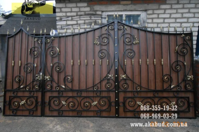 Производство металлических конструкций под ключ. Ворота и навесы- фото № 1