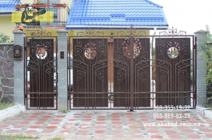 Производство металлических конструкций под ключ. Ворота и навесы- фото № 5