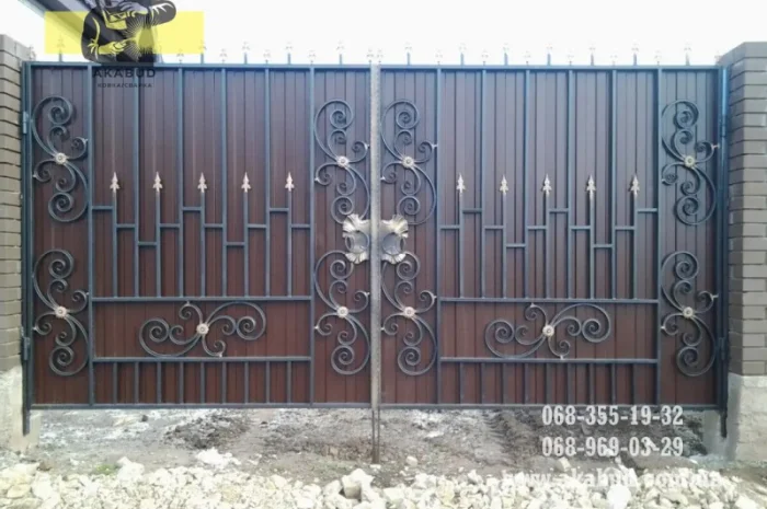 Производство металлических конструкций под ключ. Ворота и навесы- фото № 7