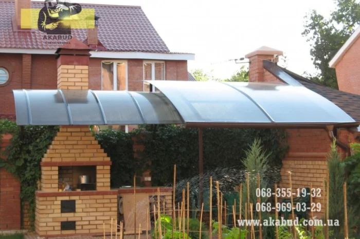 Простые ворота: распашные, откатные. Навесы, перила, решетки- фото № 1