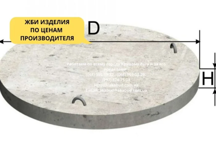 Бетонные столбы для виноградников и ЖБИ кольца в Днепре- фото № 19