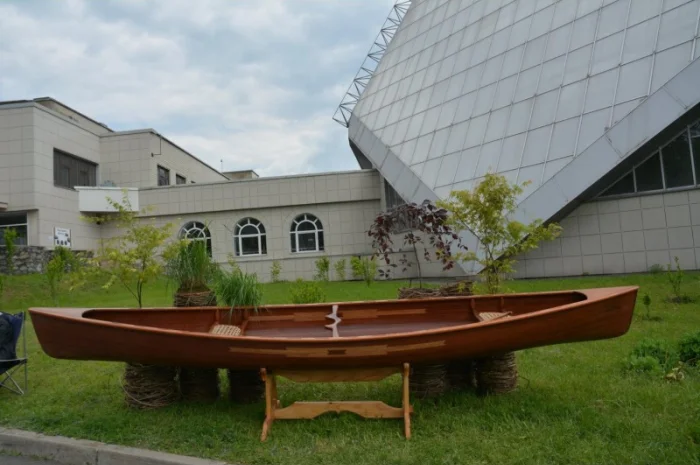 Деревянное каноэ Kipawa ручной работы- фото № 1