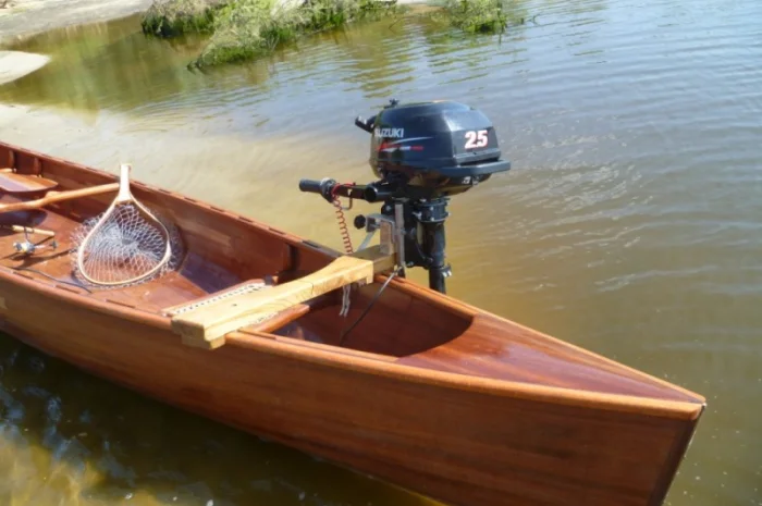 Деревянное каноэ Kipawa ручной работы- фото № 9