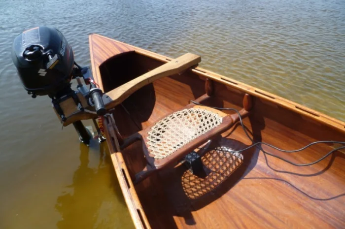 Деревянное каноэ Kipawa ручной работы- фото № 7