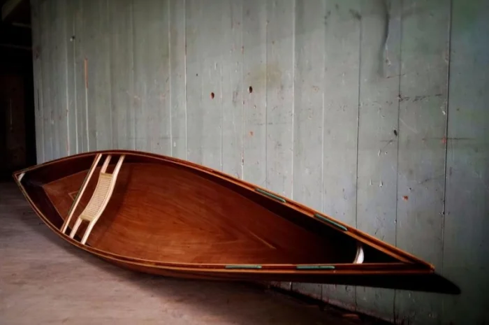Деревянное каноэ Kipawa ручной работы- фото № 4