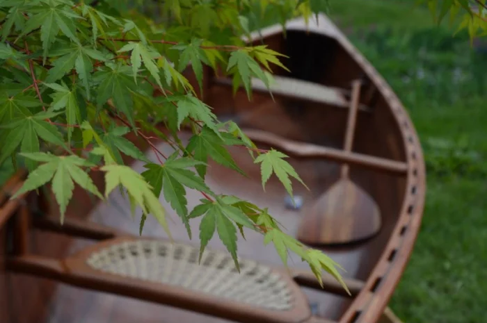 Деревянное каноэ Kipawa ручной работы- фото № 19