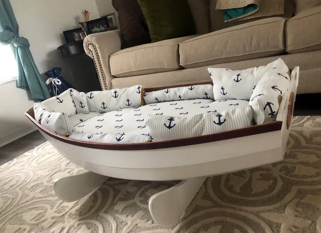 Детская кроватка из экологически чистых материалов- фото № 4