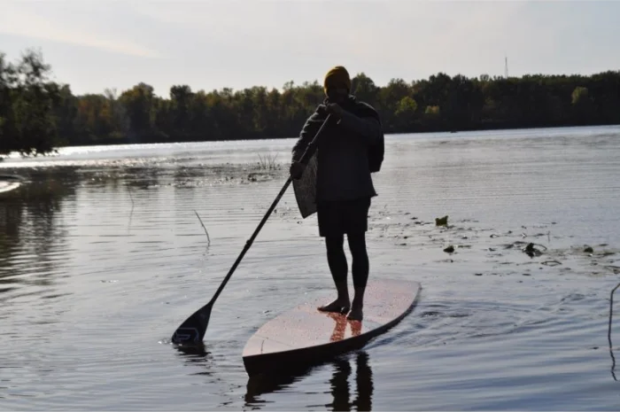Wooden SUP. САП, доска для водных прогулок- фото № 6