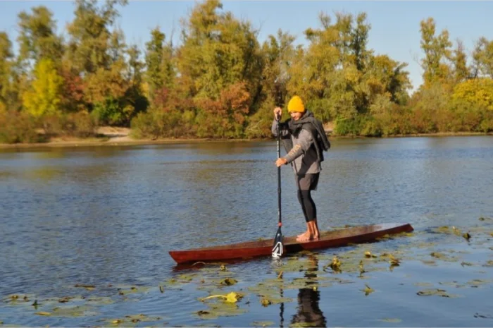 Wooden SUP. САП, доска для водных прогулок- фото № 8