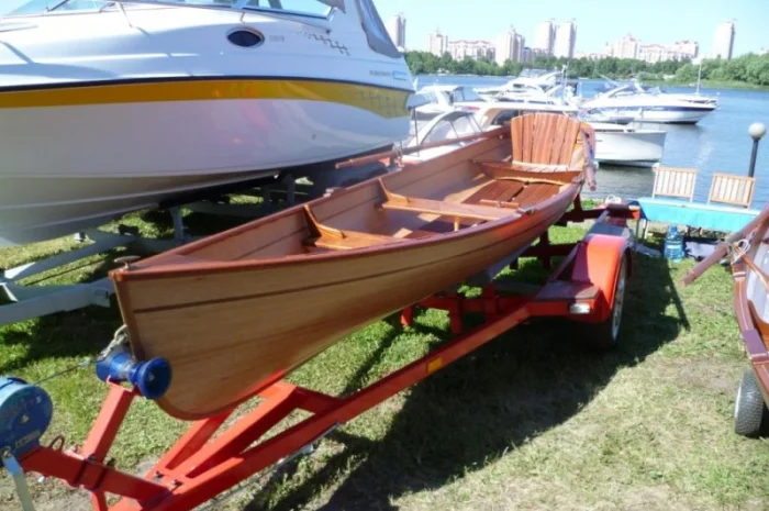 Деревянный лакшери човен Whitehall- фото № 5