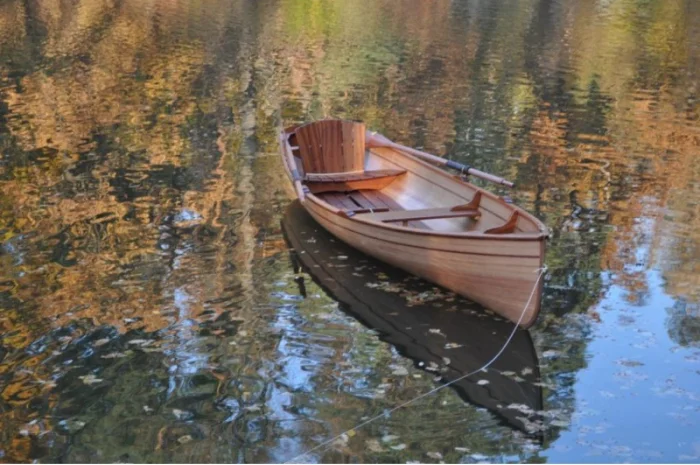 Деревянный лакшери човен Whitehall- фото № 14