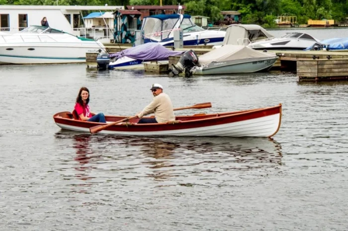 Дерев'яна човен преміум-класу ручної роботи- фото № 7