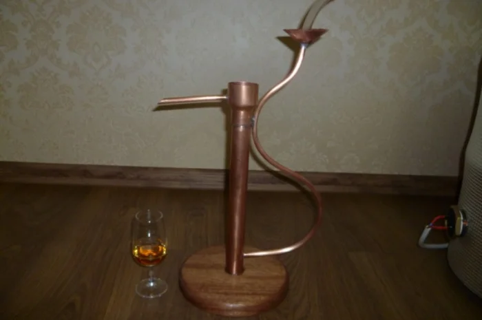 Клюв попугая медный - устройство для измерения спиртуозности дистиллята- фото № 1