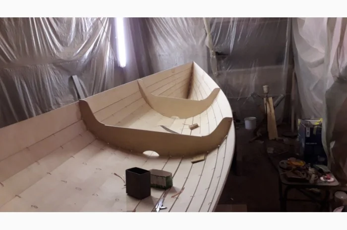 Набір для самостійної побудови дерев'яного гребного човна КІТ- фото № 9