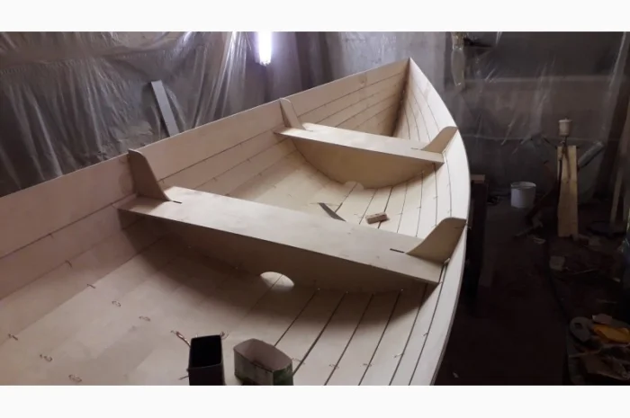 Набір для самостійної побудови дерев'яного гребного човна КІТ- фото № 10