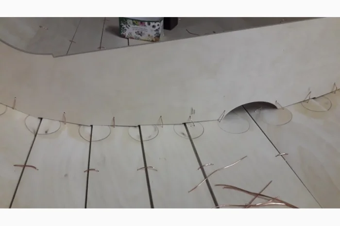 Набір для самостійної побудови дерев'яного гребного човна КІТ- фото № 7